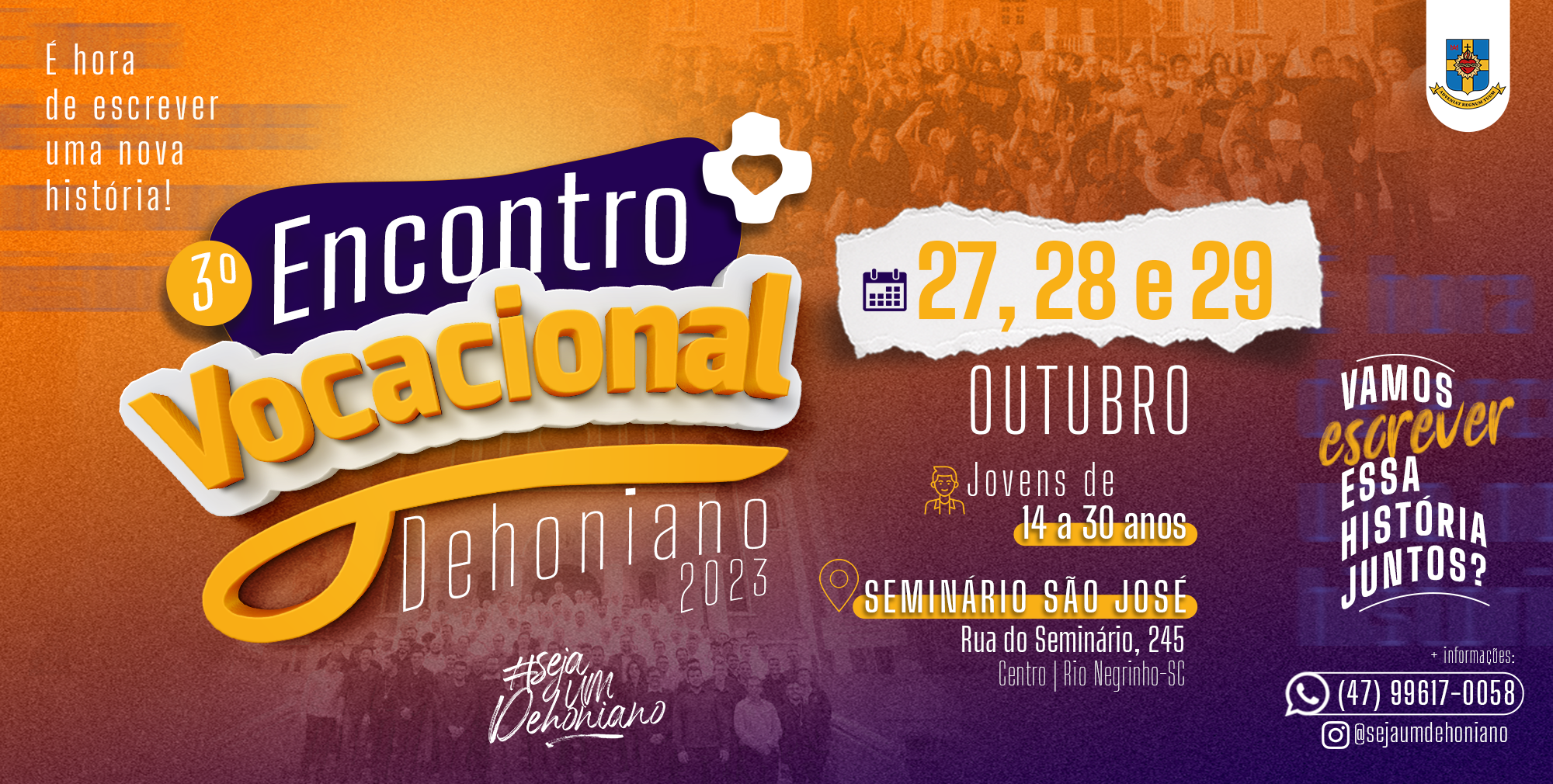 Faça sua inscrição!